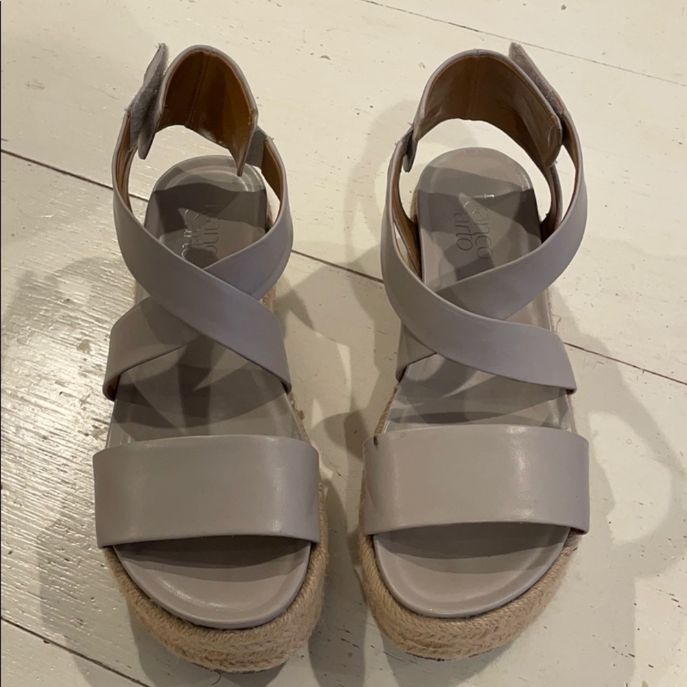 Franco Sarto Gray Platforms